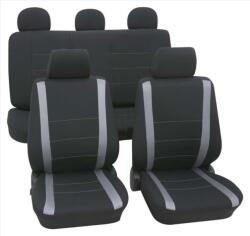 Petex Set complet huse scaune universale (fata-spate) negru-gri Samoa PETEX (31274818PX)