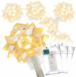 Nexos Világító készlet csillagok 20 LED 3 db meleg fehér (BI11314_SL3)