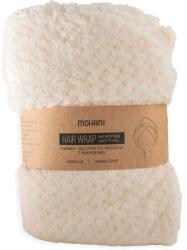 Mohani Prosop-turban pentru uscarea părului, alb - Mohani Microfiber Hair Towel White Prosop
