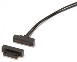 SATEL B-1S BR Mini felfúrható mágneses nyitásérzékelő, középső kábelkivezetés, barna (B-1S_BR)