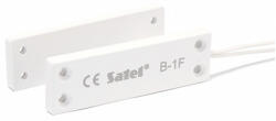 SATEL B-1F Mini felfúrható mágneses nyitásérzékelő, oldalsó kábelkivezetés, fehér (B-1F)