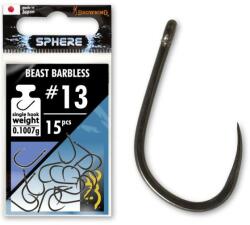 Browning sphere beast barbless horog szemes #13 black nikkel (4611013) - sneci