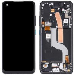 NBA001LCD101120432 Asus Zenfone 8 ZS590KS fekete OLED LCD kijelző érintővel kerettel előlap (NBA001LCD101120432)