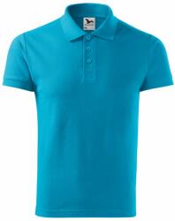 MALFINI Férfi galléros póló Cotton - Türkiz | 3XL (2124418)