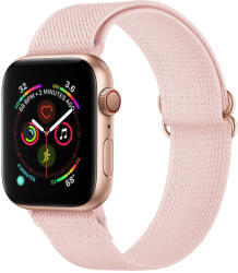 Curea din NYLON Apple Watch 7 (41 mm) / 6 / SE / 5/4 (40 mm) / 3/2/1 (38 mm) roz