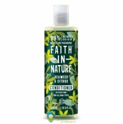Faith in Nature Balsam de par cu alge marine si citrice pt toate tipurile de par 400 ml