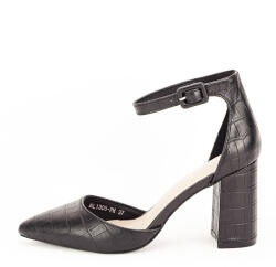 SOFILINE Pantofi negri cu imprimeu Larra 02 (BL1305-PMBLACK-39)