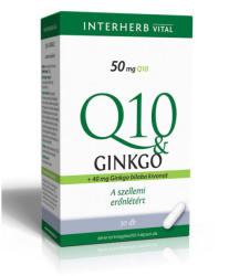 INTERHERB Q10 Ginkgo Extraktum Kapszula 30 db