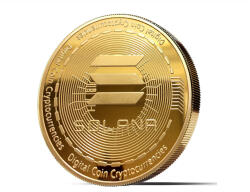 Moneda de colectie Moneda crypto pentru colectionari, GMO, Solana SOL
