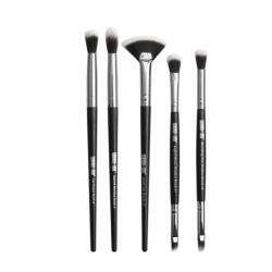 Makeup Set pensule machiaj, Makeup, 5 pensule, Black