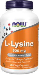 NOW L-Lizin 500 mg (250 Veg Kapszula)