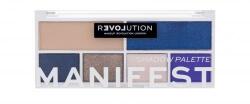 Revolution Beauty Colour Play Shadow Palette fard de pleoape 5, 2 g pentru femei Manifest