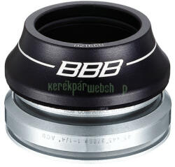 BBB BHP-45 kormánycsapágy kerékpárhoz Tapered integrált kúpos, 1.1/8-1.1/4 15mm fém kúp átalakító CrMo - kerekparabc