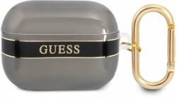 GUESS Airpods 3 Guess TPU Stripe tok fekete