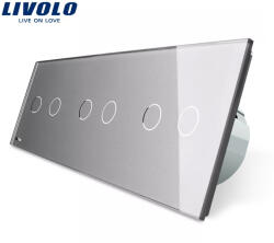 LIVOLO Intrerupator tactil wireless 3 x dublu Livolo serie noua (VL-C706R-15)