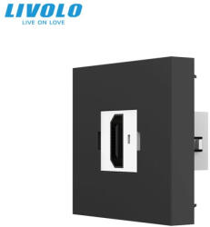 LIVOLO Modul priza media simpla HDMI Livolo 2 module (VL-FCHD-2BP)