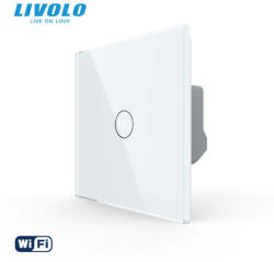 LIVOLO Intrerupator simplu wireless cu touch Livolo serie noua (VL-FC1R-2G-W)