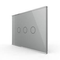 LIVOLO Intrerupator tactil Livolo triplu standard italian serie noua (VL-FC3-3G-P903-3I)