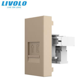LIVOLO Modul Priza simpla telefon 1M, RJ11, Livolo (VL-FCTP-1AP)