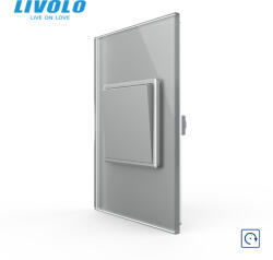 LIVOLO Intrerupator mecanic simplu reset revenire 2M, Standard italian Livolo (VL-FCMH-2IP-P9E)