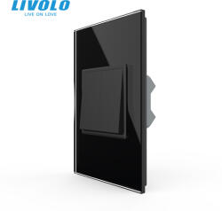 LIVOLO Intrerupator mecanic dublu cruce 2M, Standard italian Livolo (VL-2FCMM10A-1BP)