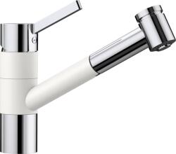 BLANCO Baterie granit bucatarie Blanco TIVO S aspect bicolor si dus extractibil (517613)