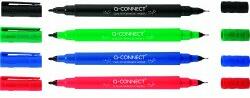 Q-CONNECT Маркер двувърх за cd/dvd
