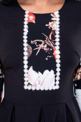 Magazin Traditional Rochie cu motive traditionale Lorina