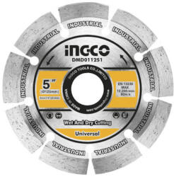 INGCO Disc diamantat intrerupt, segmentat, 115mm, 125mm, PROFI (DMD011151) - ingcomag Disc de taiere