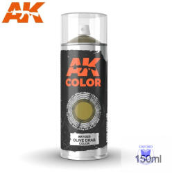 AK Interactive Primer - Olive Drab color - Spray 150ml