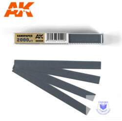 AK Interactive Sandpaper - Wet Sandpaper 2000 grit x 50 units