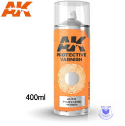 AK Interactive Primer - Protective Varnish - Spray 400ml (Includes 2 nozzles)