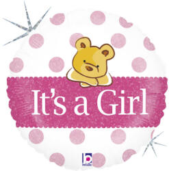 Grabo Balon folie It s a girl ursulet 46 cm - articole-petreceri - 22,99 RON