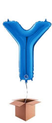 Grabo Balon folie litera Y albastru 66 cm - articole-petreceri - 54,99 RON