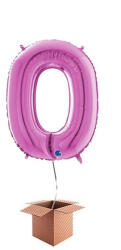 Grabo Balon folie litera O Roz 66 cm - articole-petreceri - 54,99 RON