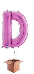 Grabo Balon folie litera D Roz 66 cm - articole-petreceri - 54,99 RON