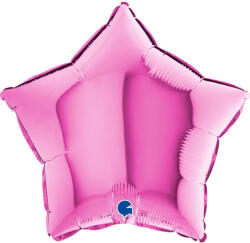 Balloons4party Balon folie stea roz metalizat 45cm