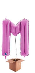 Grabo Balon folie litera M Roz 66 cm - articole-petreceri - 54,99 RON