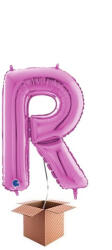 Grabo Balon folie litera R Roz 66 cm - articole-petreceri - 54,99 RON