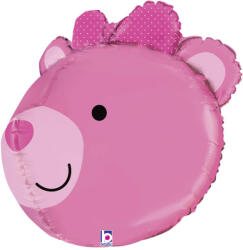 Grabo Balon folie cap urs roz 3D 69 cm - articole-petreceri - 68,99 RON