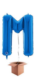 Grabo Balon folie litera M albastru 66 cm - articole-petreceri - 54,99 RON