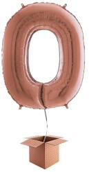 Grabo Balon folie cifra 0 rose gold 66 cm - articole-petreceri - 52,99 RON