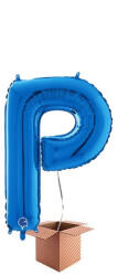 Grabo Balon folie litera P albastru 66 cm - articole-petreceri - 54,99 RON
