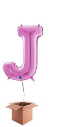 Grabo Balon folie litera J Roz 66 cm - articole-petreceri - 54,99 RON