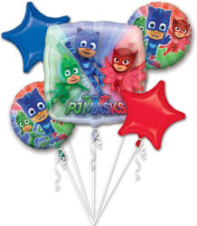 Balloons4party Buchet 5 baloane folie Eroi in Pijama 0026635346764