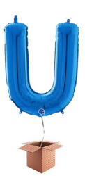 Grabo Balon folie litera U albastru 66 cm - articole-petreceri - 54,99 RON
