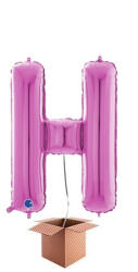Grabo Balon folie litera H Roz 66 cm - articole-petreceri - 54,99 RON