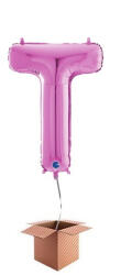 Grabo Balon folie litera T Roz 66 cm - articole-petreceri - 54,99 RON