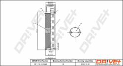 Dr! ve+ Filtru aer Dr! ve+ DP1110.10. 0244 (DP1110.10.0244) - automobilus