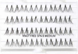 Splendor Gene false smocuri fara nod Splendor Lashes SFN 8 cu 54 buc - M (SFN8M)